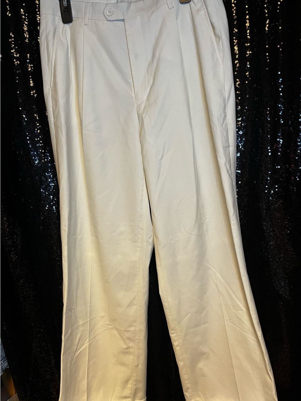 Italian Collezion Men's Pleated Dress Pants Trousers